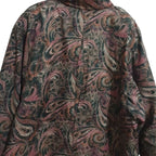Vintage Floral Paisley Print Jacket - Funkify