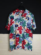 Vintage Flower Print Shirt - Funkify