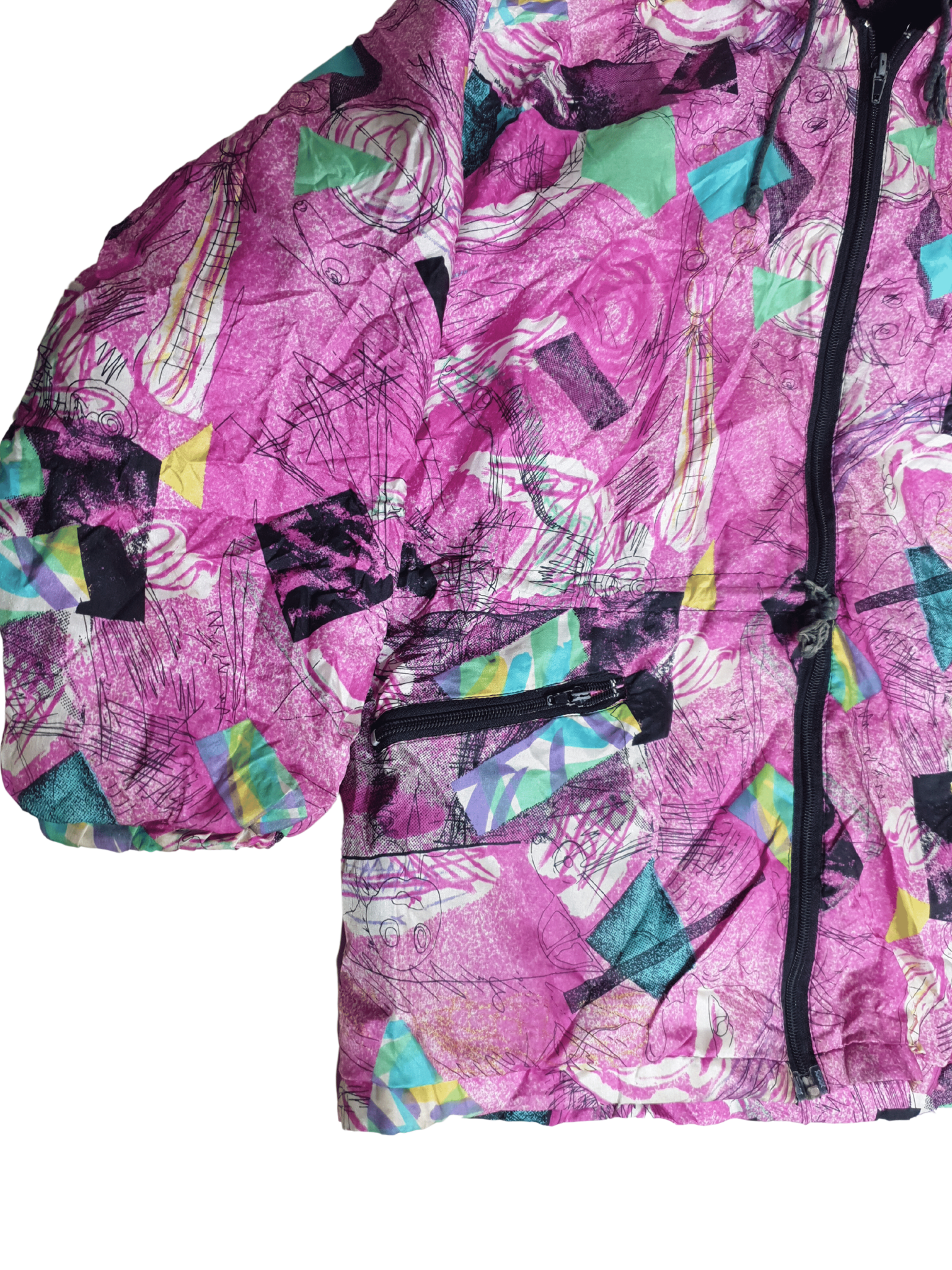 Vintage Geo Shapes Jacket - Funkify