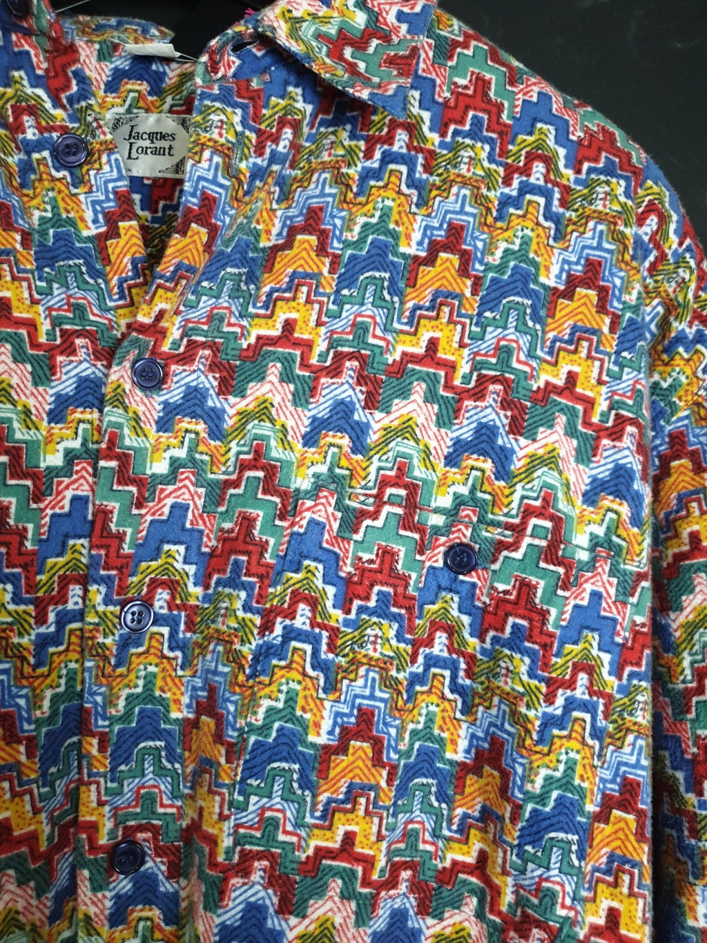 Vintage Jacques Lorant Long Sleeve Shirt - Funkify