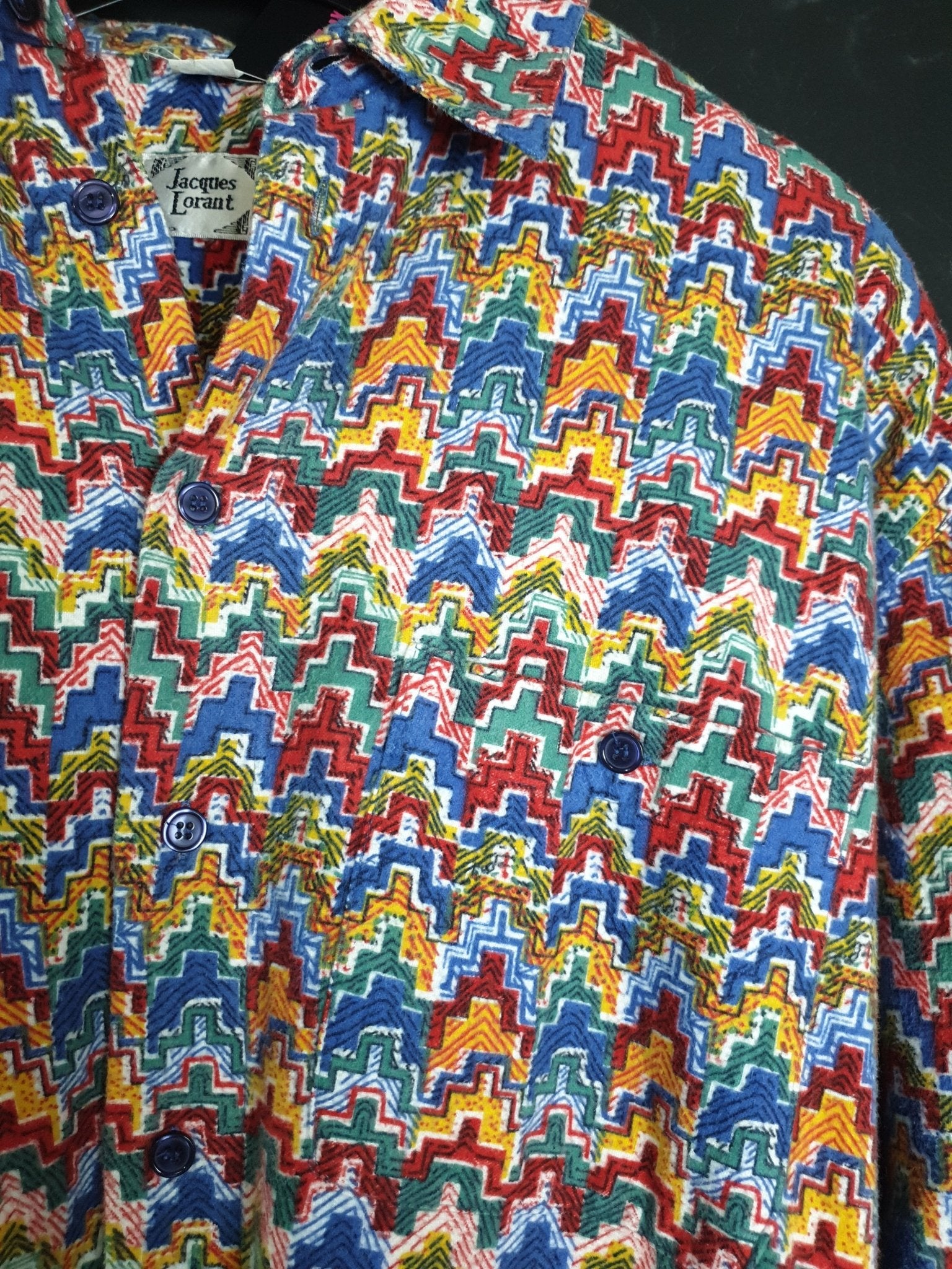 Vintage Jacques Lorant Long Sleeve Shirt - Funkify