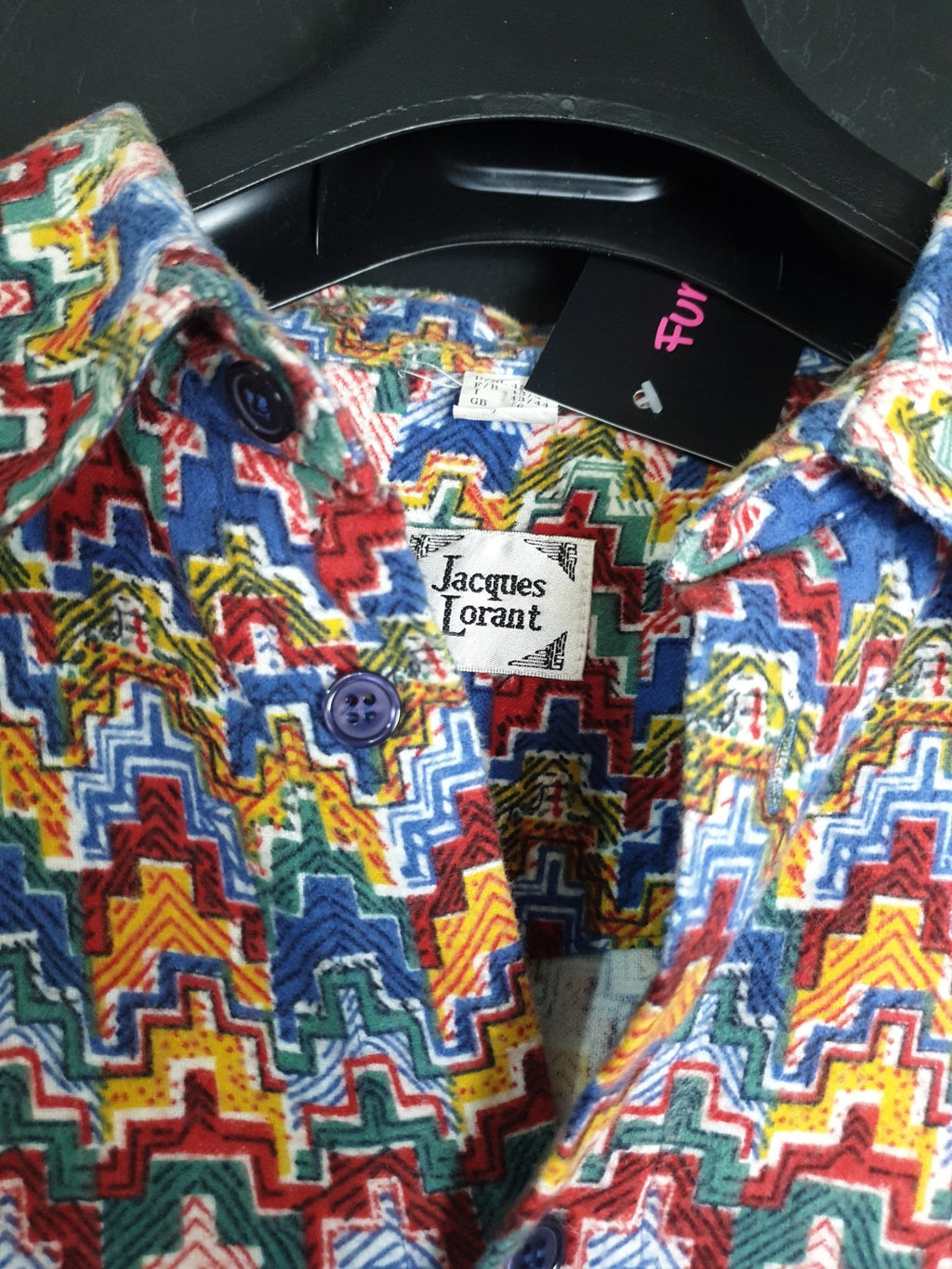 Vintage Jacques Lorant Long Sleeve Shirt - Funkify