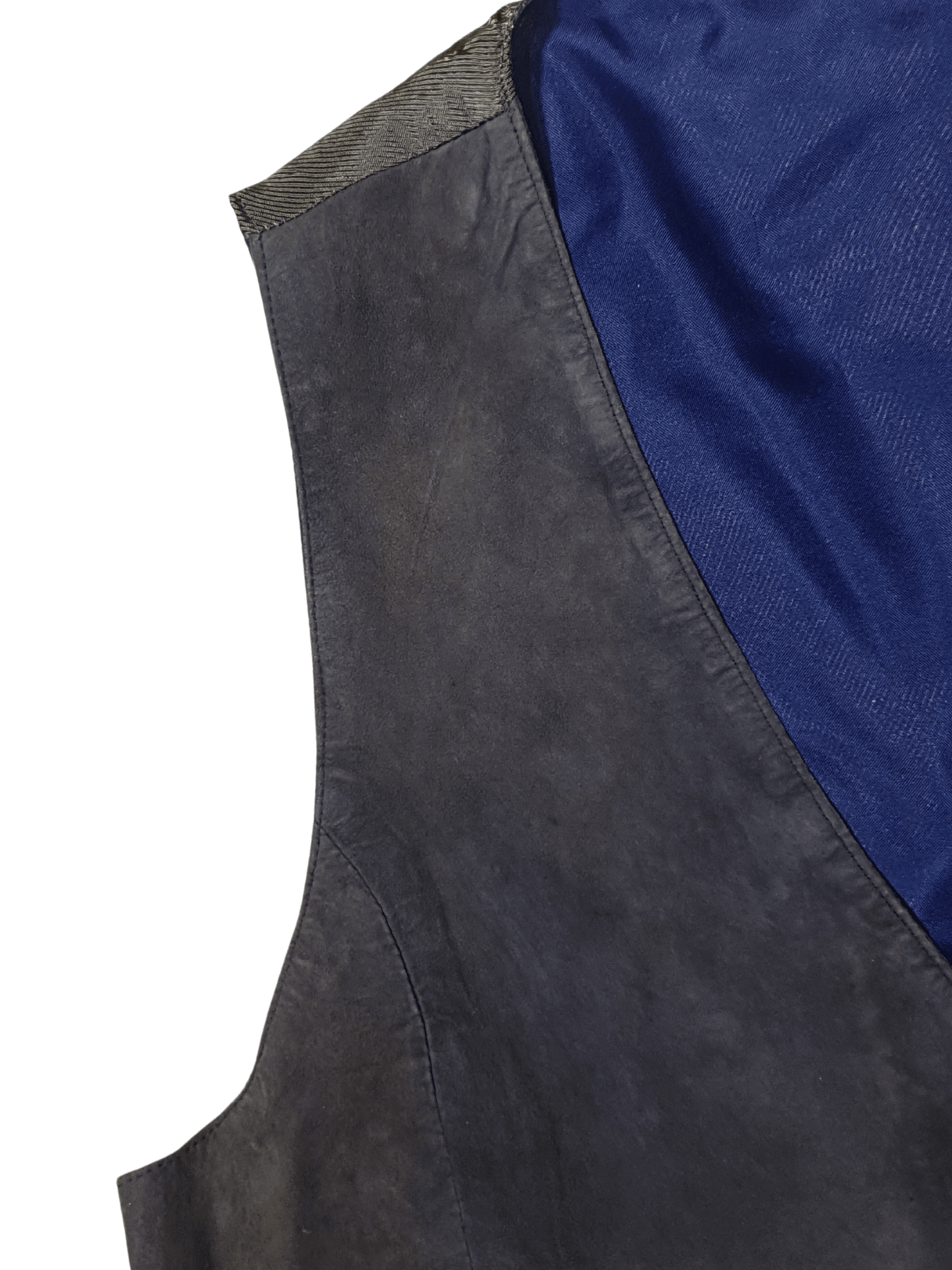 Vintage Leather Suede Vest - Funkify