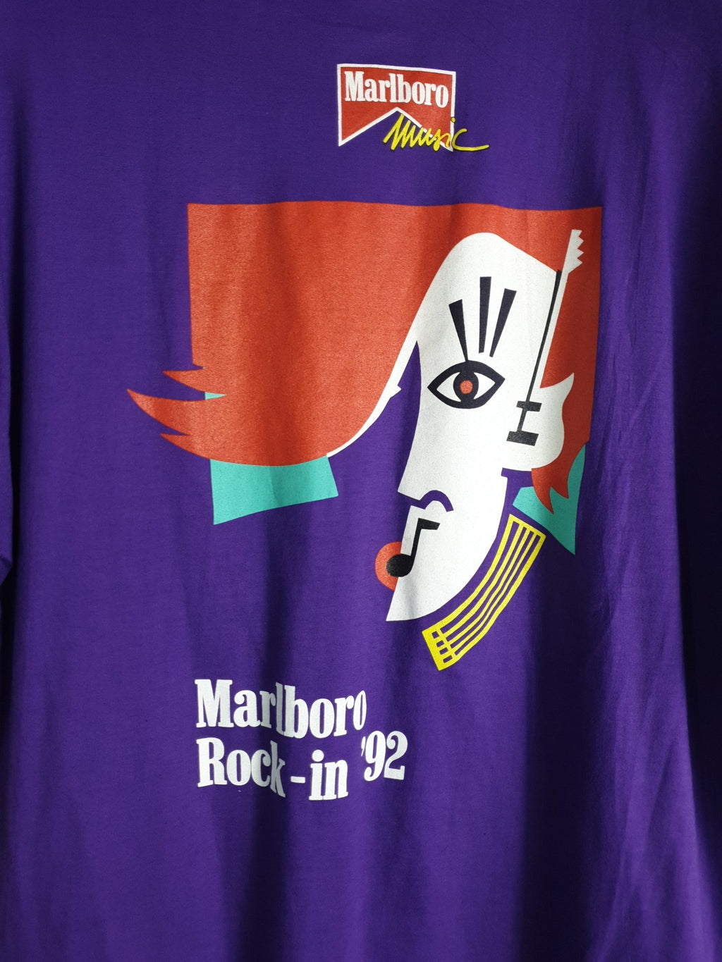 Vintage Marlboro Rock-in '92 T-shirt - Funkify