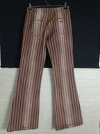 Vintage Miss Dolce Women's Striped Jeans - Funkify