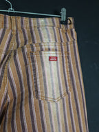 Vintage Miss Dolce Women's Striped Jeans - Funkify