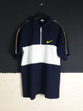 Vintage Nike Quarter-zip Polo Shirt - Funkify