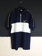 Vintage Nike Quarter-zip Polo Shirt - Funkify