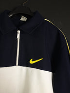 Vintage Nike Quarter-zip Polo Shirt - Funkify
