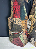Vintage Patchwork Vest - Funkify