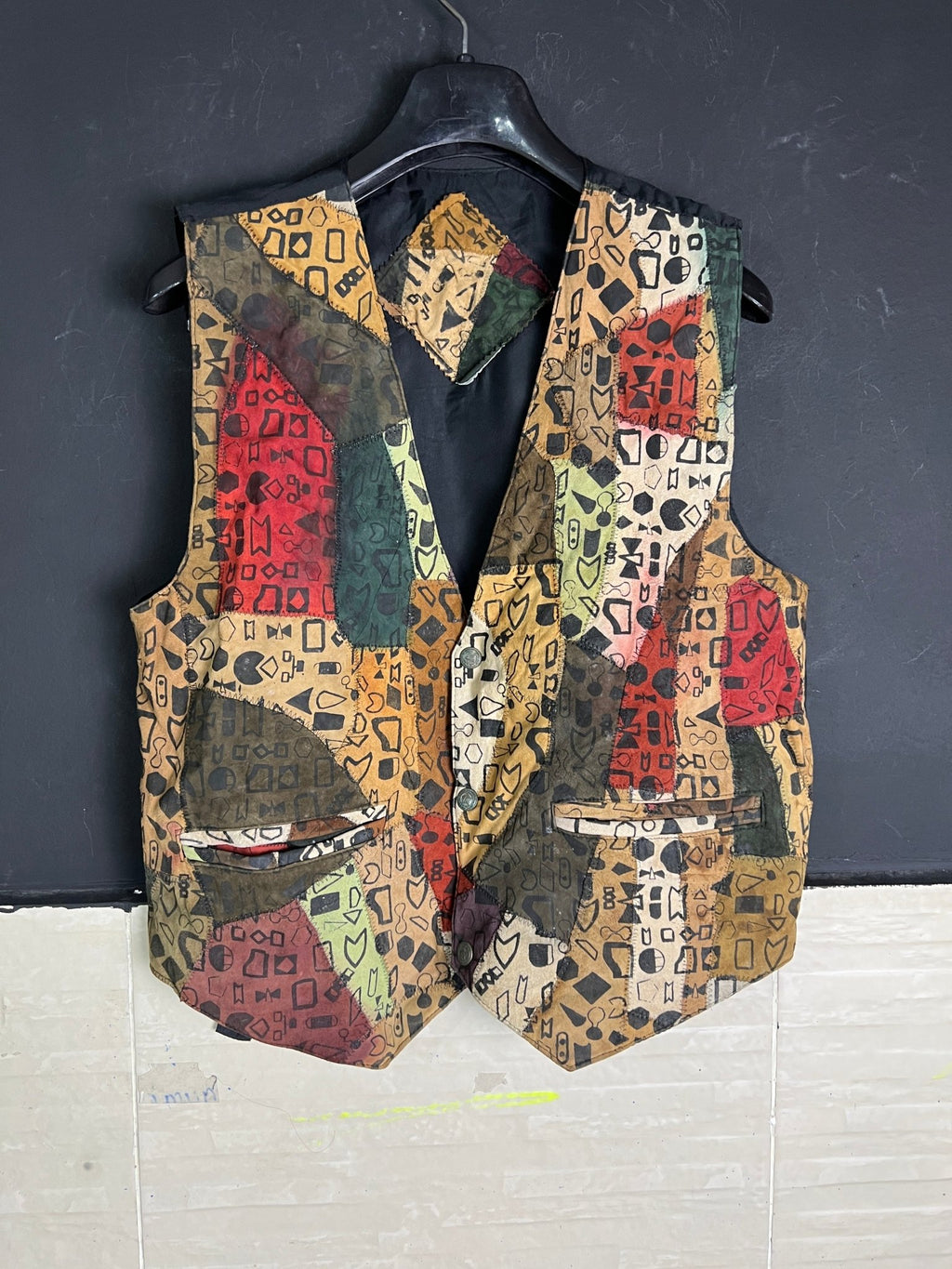 Vintage Patchwork Vest - Funkify