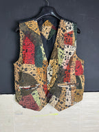 Vintage Patchwork Vest - Funkify