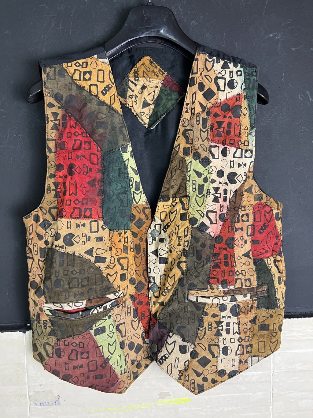 Vintage Patchwork Vest - Funkify