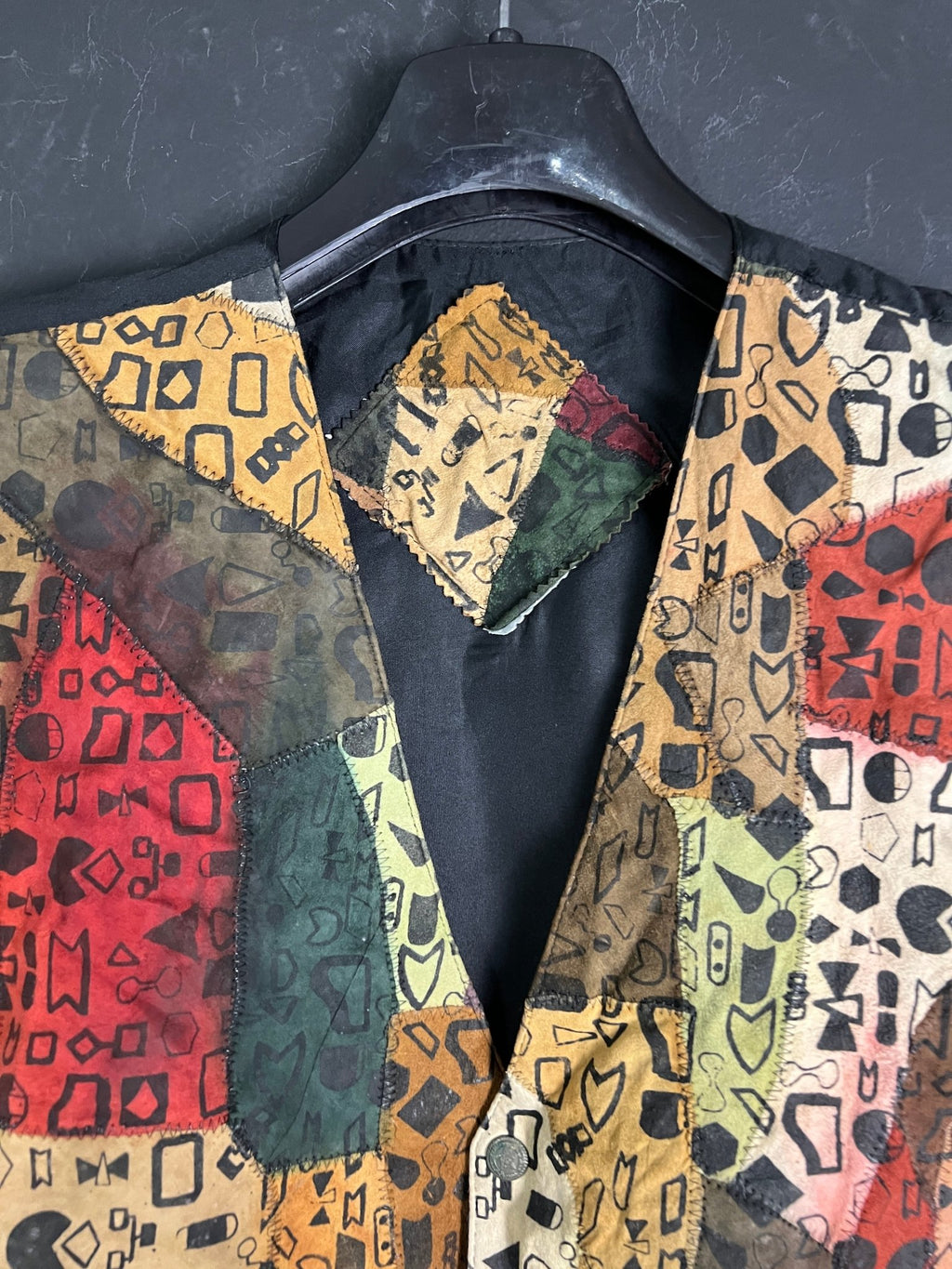 Vintage Patchwork Vest - Funkify