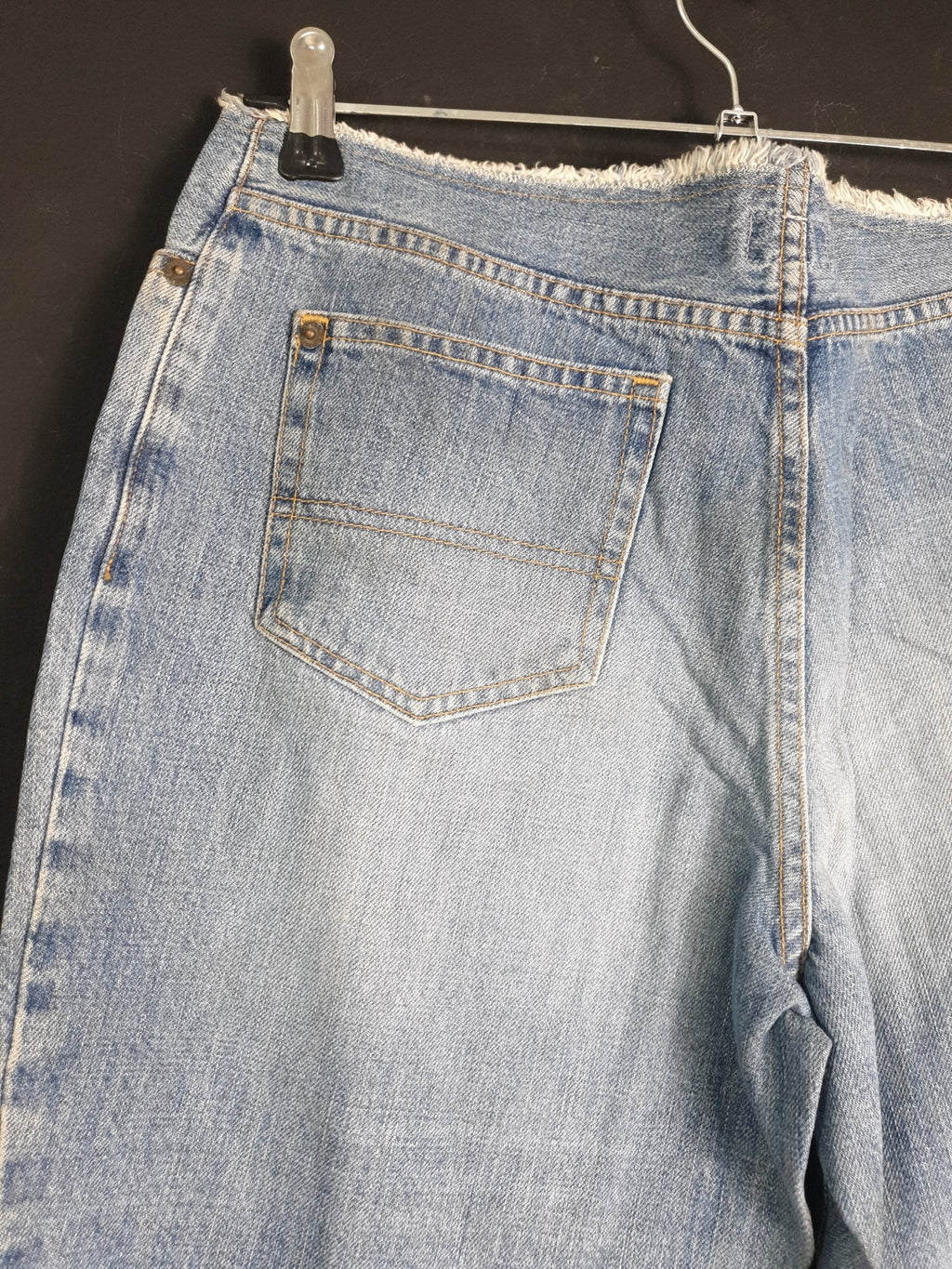 Vintage Paul Smith Women's Fray Waist Denim Jeans - Funkify