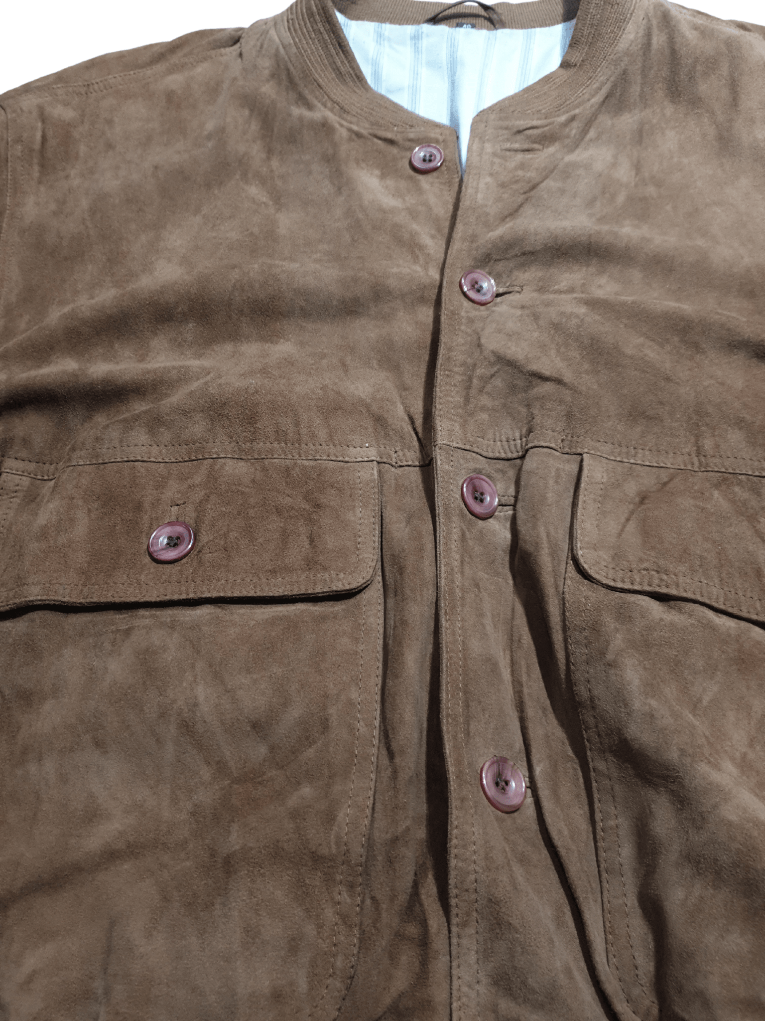 Vintage Suede Leather Jacket - Funkify