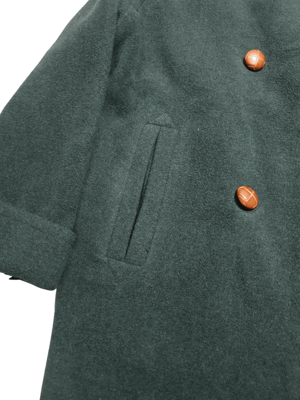 Vintage Wool Blend Coat - Funkify