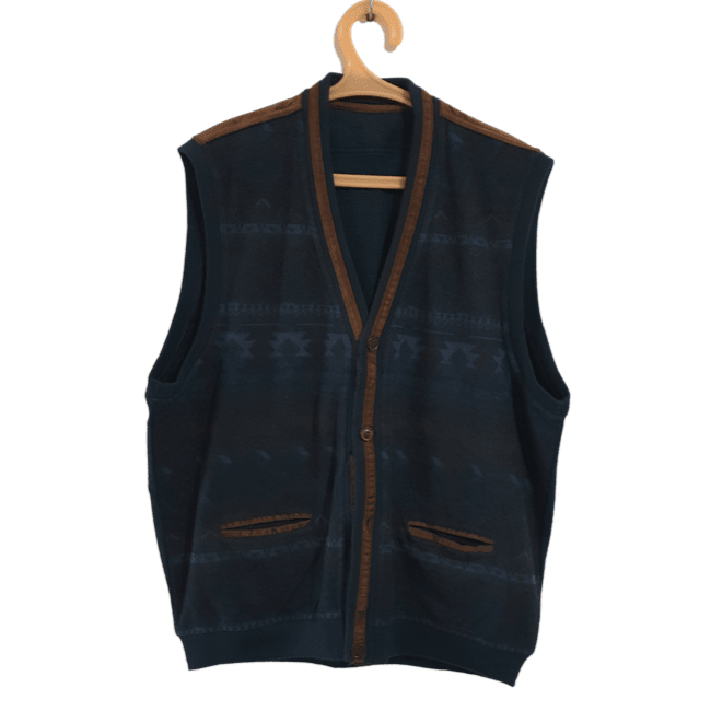 Vintage Wool Vest (Made in Italy) - Funkify