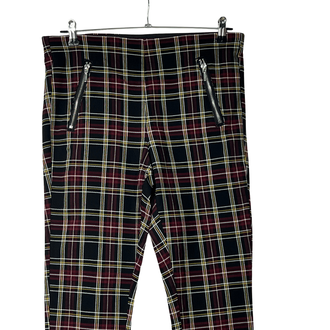 Vintage Yessica Checkered Women's Pants - Funkify