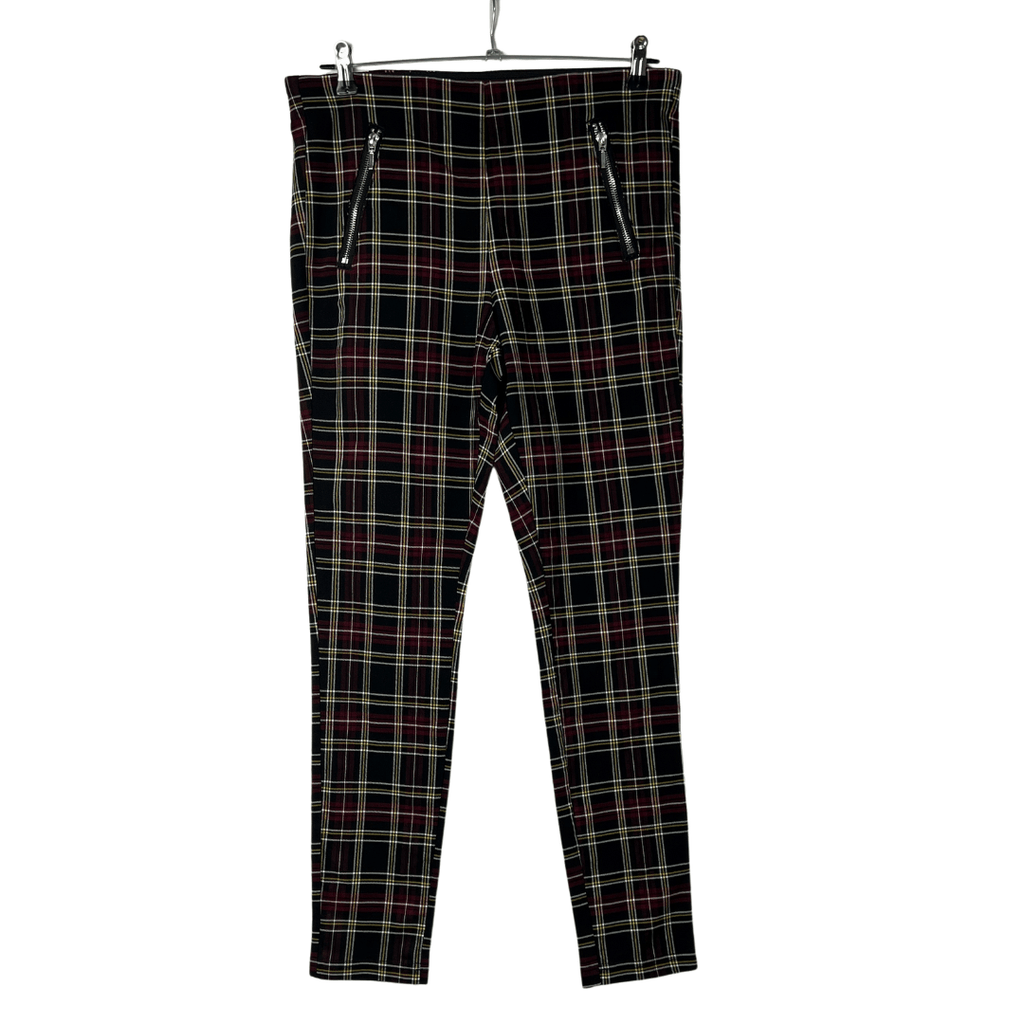 Checkered vintage Yessica women's pants
