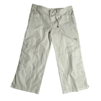 White Puma Capri Pants - Funkify