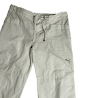White Puma Capri Pants - Funkify